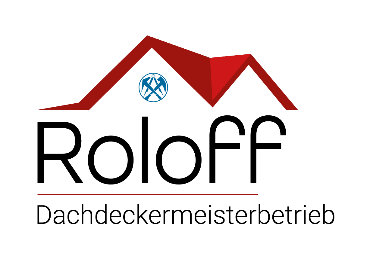 Logo Dach mit Bezeichnung in Positiv